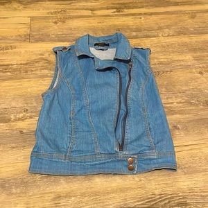 Vintage denim vest